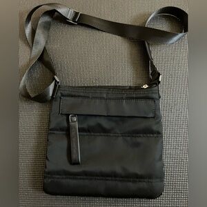 Tahari Black Crossbody Bag Nylon